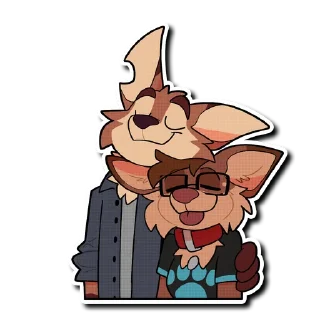 Sticker 😋 Fox & Tawny