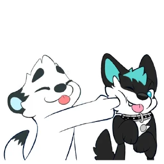 Video sticker 👉 Pup Shadow