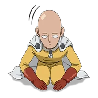 Sticker 🥺 One Punch Man