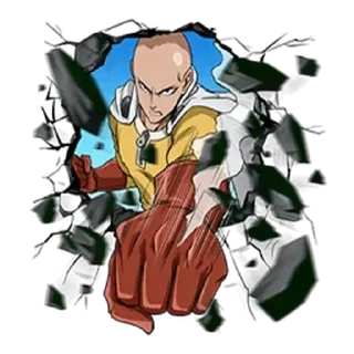 Sticker 👊 One Punch Man