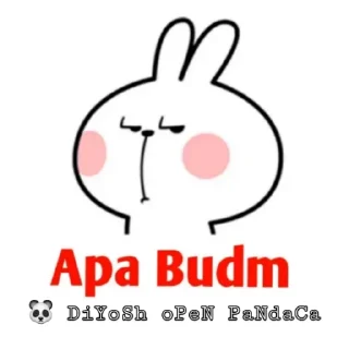 Sticker 🐼 @oPo_DoDeN dan Diyow Open uchun