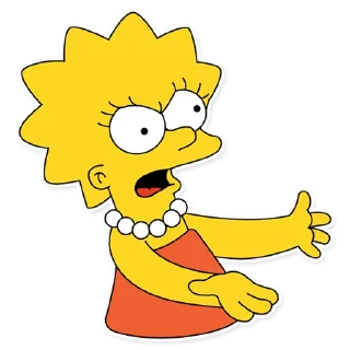 Video sticker 🤬 Lisa Simpson