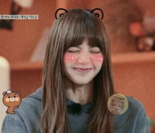 Sticker ☺️ lalisa ❤️ by @pelmewwwka