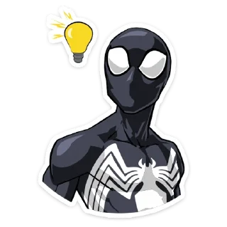 Sticker 😇 Человек паук @nyasticks