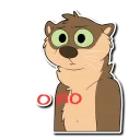 Video sticker 😨 Otter!