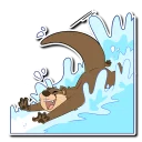 Sticker 💦 Otter!