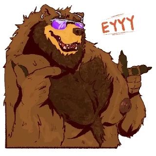 Sticker 😜 GrizzlyBjörn