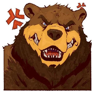 Sticker 😡 GrizzlyBjörn