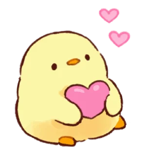 Video sticker 💕 Soft and Cute Chicks Animation @softandqt