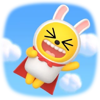 Video sticker 💬 Just be HAPPY! By @KakaoEmoticon