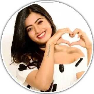 Sticker 💫 ✦RASHMIKA MANDANNA✦