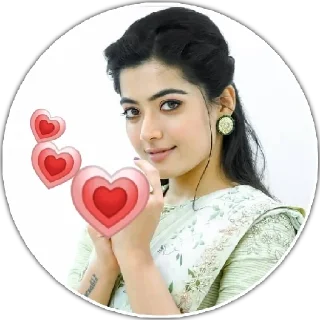 Sticker 💫 ✦RASHMIKA MANDANNA✦