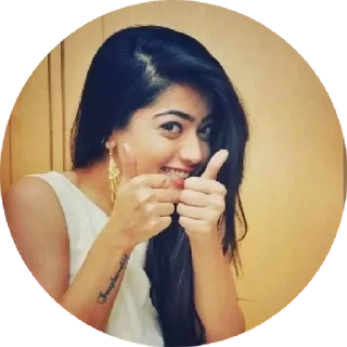 Sticker 💫 ✦RASHMIKA MANDANNA✦