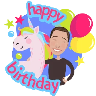 Sticker 🎂 Celebrations by Mirror AI