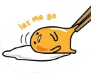 Sticker 👎 Gudetama for Svikipiki