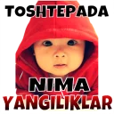 Sticker 😂 Toshtepa (Do'stimbek Usmonov)