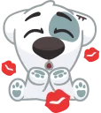 Sticker 😘 Dog