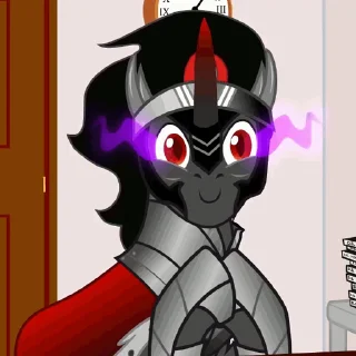 Video sticker 😌 King Sombra | @MLP_AnimatedStickers