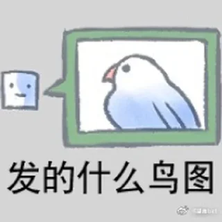 Sticker 🖼 实用鸟图 作者微博@猛禽bot