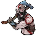 Sticker 😠 God of War