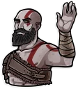 Sticker 👋 God of War