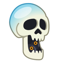Sticker 😨 Skull