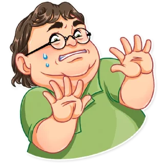 Sticker 😨 Gabe Newell