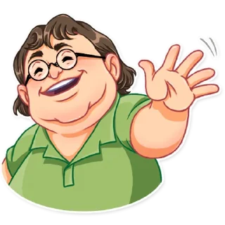 Video sticker 👋 Gabe Newell