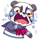 Sticker 😢 Panda Chan