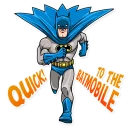 Sticker 🏃 Silver Age Batman