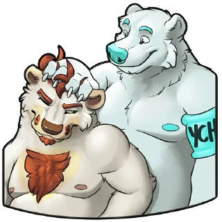 Sticker 😤 Dalik/OlmoTheBear