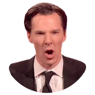 Sticker 😲 Benedict Cumberbatch @S1ick3r