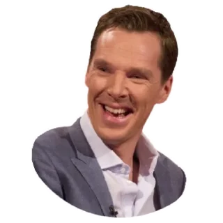 Sticker 😄 Benedict Cumberbatch @S1ick3r