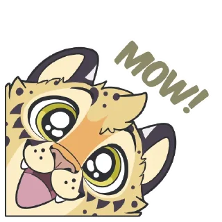 Sticker 😃 Sage Cheetah