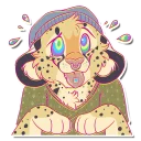 Video sticker 💊 Sage Cheetah