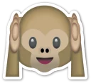 Sticker 🙉 Emoji_V1.1 By Carlosartugo