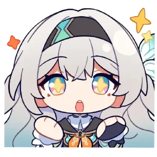 Sticker 🤩 тгк @firefly_honkai | светлячок