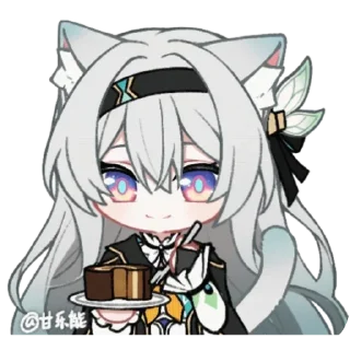 Sticker 😋 тгк @firefly_honkai | светлячок