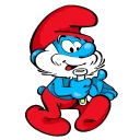 Sticker 🎅 Smurf