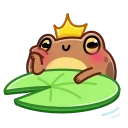 Video sticker 😘 Disgruntled Toad