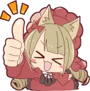 Sticker 👍 KEMOMIMI DOLL :: @line_stickers