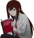 Sticker 📕 Anime girls holding leftist books