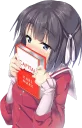 Sticker 📕 Anime girls holding leftist books