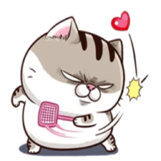 Sticker 😼 Ami fat cat