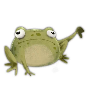 Video sticker 👎 🐸 Токсичная лягушка 🐸 @rsvt_art