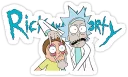 Sticker 😧 Rick and Morty