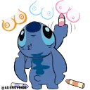 Video sticker 😏 Stitch Animato (by @AlienoVerde)