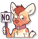 Video sticker ✋ Cinnamon Wild Dog