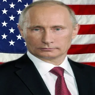 Sticker 🇺🇸 Путин Хуйло