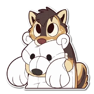 Sticker 🙂 Favs Furry (SFW) by @FavoriteStickerBot